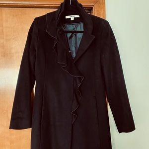 DKNY black coat